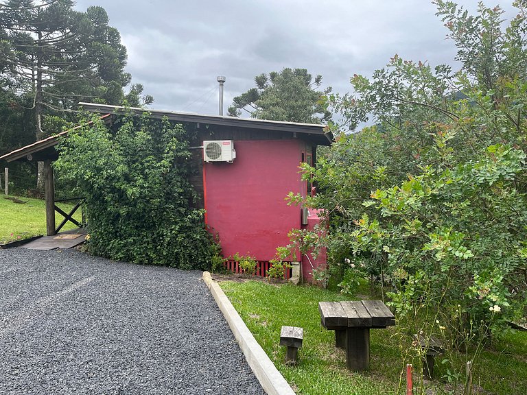 Chalé Morada da Lua (vista top e hidromassagem)