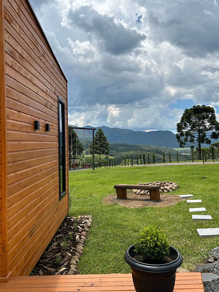 Chalé Céu Estrelado (moderno e com hidromassagem)